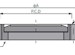 CF Vaklap (forgatható, menetes furattal)